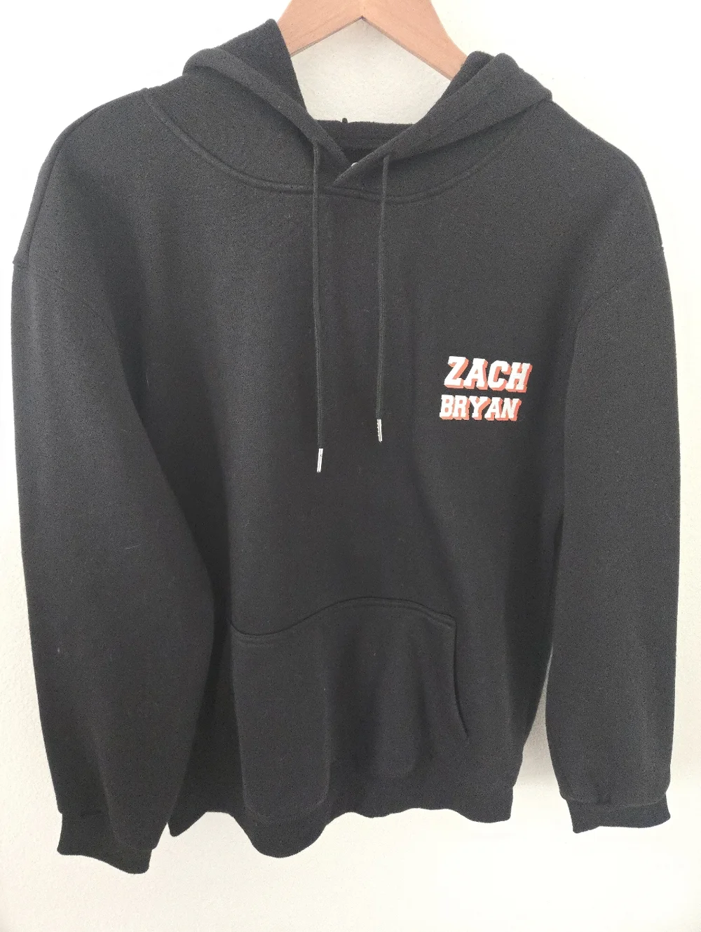 Zach Bryan American Heartbreak Official Tour Merch Womens Large Hoodie Black - Picture 2 of 6